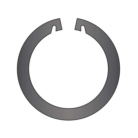 ROTOR CLIP Internal Retaining Ring, Steel, Black Phosphate Finish, 3.125 in Bore Dia. UHO-312